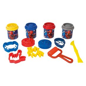 Spiderman Bucket With 4 Pots - 3D Caps & 8 Tools