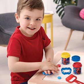 Spiderman Bucket With 4 Pots - 3D Caps & 8 Tools
