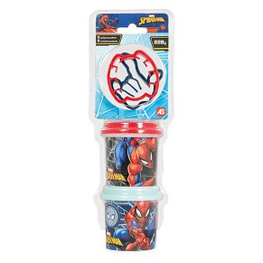 Dough Marvel Spiderman Set Of 2 Dough Pots With 2 Cutters 228gr