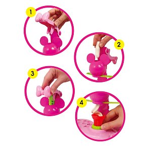Dough Ice Cream Maker With 4 Dough Pots - 3D Caps 256gr And Sprinkles