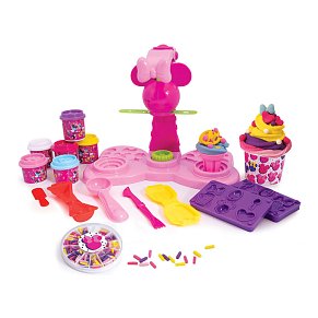 Dough Ice Cream Maker With 4 Dough Pots - 3D Caps 256gr And Sprinkles