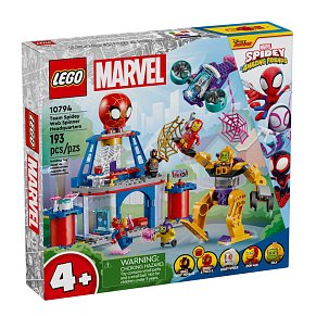 LEGO Marvel Team Spidey Web Spinner Headquarters 10794 – 193 Pieces