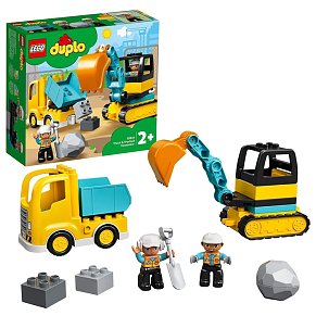 LEGO Duplo Truck & Tracked Excavator