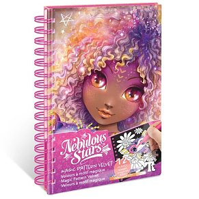 Nebulous Stars Magic Pattern Velvet Creative Book