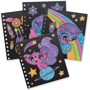 Nebulous Stars Magic Pattern Velvet Creative Book