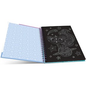 Nebulous Stars Βιβλίο Ζωγραφικής Black Pages Isidora