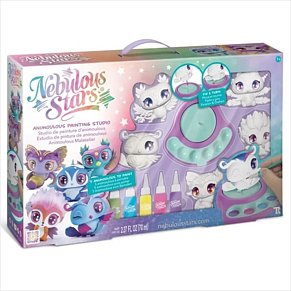 Nebulous Stars Animoulous Painting Studio – Δημιουργικό Σετ Ζωγραφικής με Περιστρεφόμενο Σταθμό