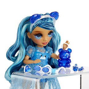 Rainbow High Creative Crystals Skyler – 11” Blue Fashion Doll with DIY Crystal Accessory Kit