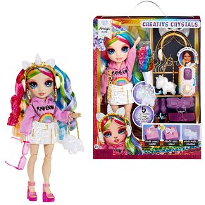 Rainbow High Creative Crystals Amaya - Κούκλα Μόδας 28cm με Σετ Δημιουργίας Κρυστάλλινων