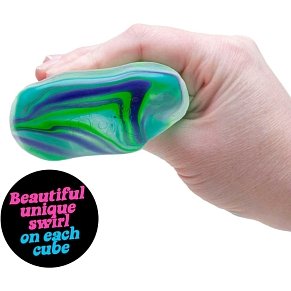 NeeDoh Nice Cube Swirl Squishy Stress Toy
