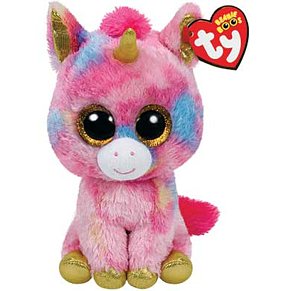 TY Beanie Boos Fantasia Plush Unicorn Multicolor 15cm
