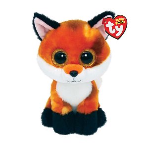 TY Beanie Boos Meadow Plush Fox Orange 15cm