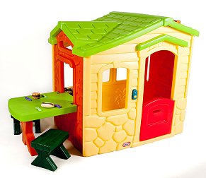 Little Tikes Picnic on the Patio Playhouse (Natural)