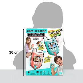 Com Creator Σετ 2 Walkie - Talkie  με Video Creator Για 6+ Χρονών