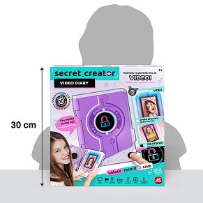 Secret Creator Video Diary Ηλεκτρονικό Ημερολόγιο Για 8+ Χρονών