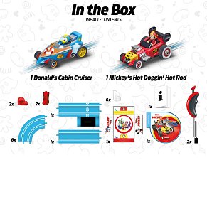 Carrera 1.First Σετ Πίστας Αγώνων Disney Junior Mickey's Fun Race 1:50