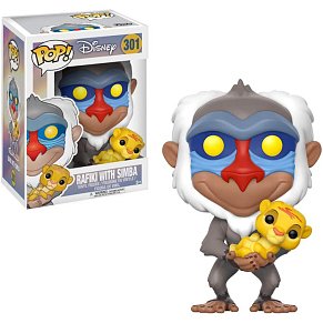 Funko Pop! Disney: The Lion King - Rafiki With Simba #301 Vinyl Φιγούρα
