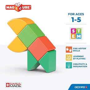 GEOMAG Magicube 6 Μαγνητικά Building Blocks
