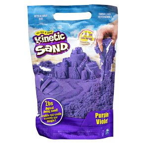 Spin Master Kinetic Sand Μωβ 2lbs Επανασφραγιζόμενη Συσκευασία