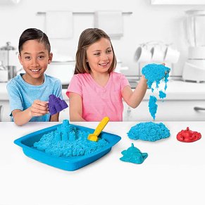 Spin Master Kinetic Blue Sand Σούπερ Σετ Άμμος