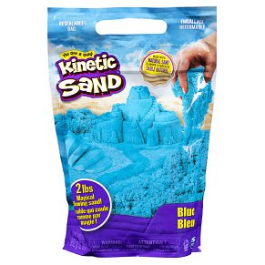 Spin Master Kinetic Sand Μπλε 2lbs Επανασφραγιζόμενη Συσκευασία