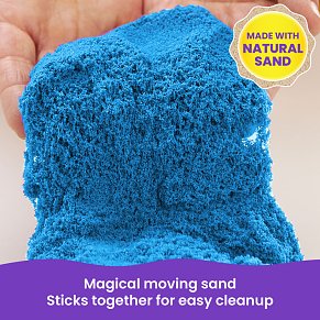 Spin Master Kinetic Sand Μπλε 2lbs Επανασφραγιζόμενη Συσκευασία