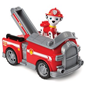 Spin Master Paw Patrol: Οχήμα Marshall Fire Engine with Pup