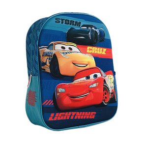 Σχολική Τσάντα Πλάτης Νηπιαγωγείου 3D Cars