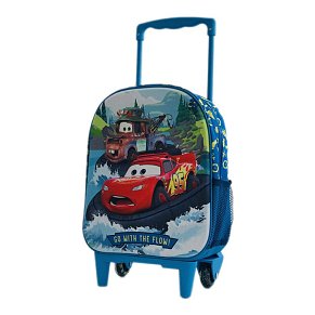 Σχολική Τσάντα Τρόλεϊ Νηπιαγωγείου Trolley 3D Cars