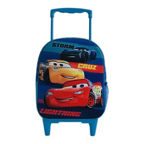 Σχολική Τσάντα Τρόλεϊ Νηπιαγωγείου Trolley 3D Cars