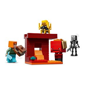 LEGO Minecraft Η Μάχη στη Λάβα του Nether 21266 - 99 Τεμάχια