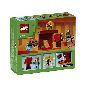 LEGO Minecraft Η Μάχη στη Λάβα του Nether 21266 - 99 Τεμάχια