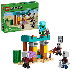 LEGO Minecraft Η Περιπολία των Illager στην Έρημο 21267 - 105 Τεμάχια