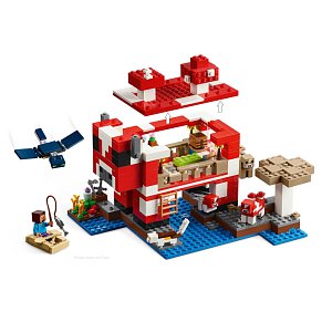 LEGO Minecraft Το Σπίτι Mooshroom 21270 - 500 Τεμάχια