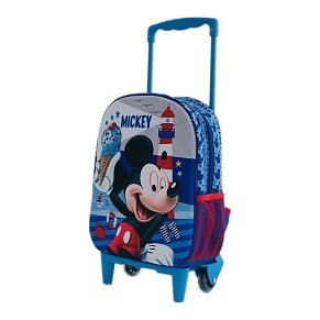 Σχολική Τσάντα Τρόλεϊ Νηπιαγωγείου Trolley 3D Mickey