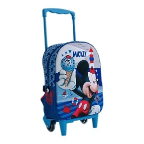 Σχολική Τσάντα Τρόλεϊ Νηπιαγωγείου Trolley 3D Mickey