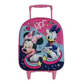 Σχολική Τσάντα Τρόλεϊ Νηπιαγωγείου Trolley 3D Minnie