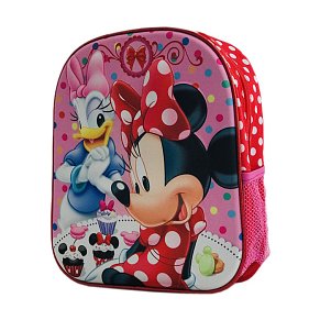 Σχολική Τσάντα Πλάτης Νηπιαγωγείου 3D Minnie