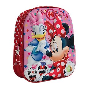 Σχολική Τσάντα Πλάτης Νηπιαγωγείου 3D Minnie