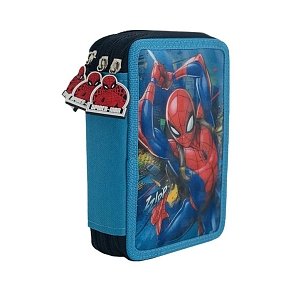 Κασετίνα Spider-Man με 3 Φερμουάρ