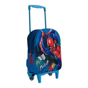 Σχολική Τσάντα Τρόλεϊ Νηπιαγωγείου Trolley 3D Spider-Man