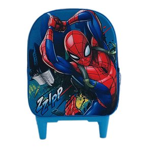 Σχολική Τσάντα Τρόλεϊ Νηπιαγωγείου Trolley 3D Spider-Man