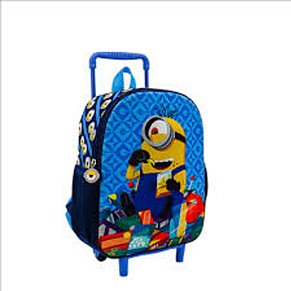 Σχολική Τσάντα Τρόλεϊ Νηπιαγωγείου Trolley 3D Minions