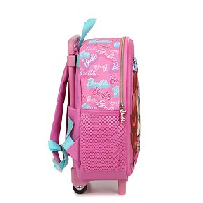 Kindergarten School Bag Trolley 3D Barbie
