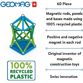 GEOMAG Σετ Classic Panels 60 pcs