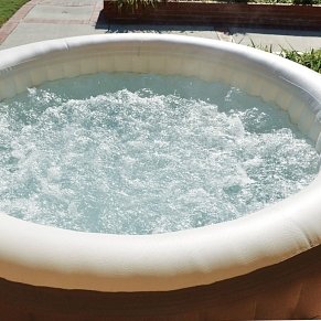 Intex PureSpa Bubble Massage Spa 196x71εκ 4 Ατόμων Jacuzzi