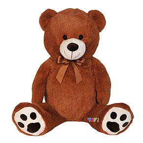 Plush Teddy Bear Brown 100cm
