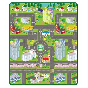 Χαλί Δαπέδου Roll Mat-City Map