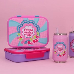 Chupa Chups Lunch Box with Compartments 1000ml