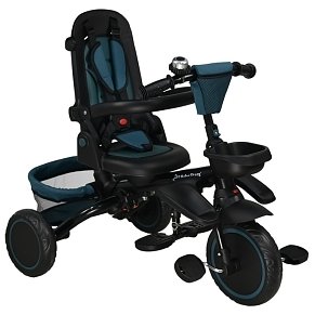 Bebe Stars Racer 360° Folding Tricycle 3-in-1 with Rotating Seat